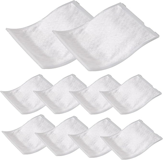 CF Clean Fairy 10pcs 2846 Exhaust Filter Compatible With Windsor Sensor S Series S12 S15 And Sebo Essential G1 G2 Commercial Upright Vacuums Replacement for 8.614-140.0