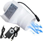 3“ Inline Duct Fan 12V 20W Inline Exhaust Blower Plastic Air Extractor Booster for Carbon Filter Grow Tent Room Basement Kitchen (Color : Adjustable Speed, Size : 20w)