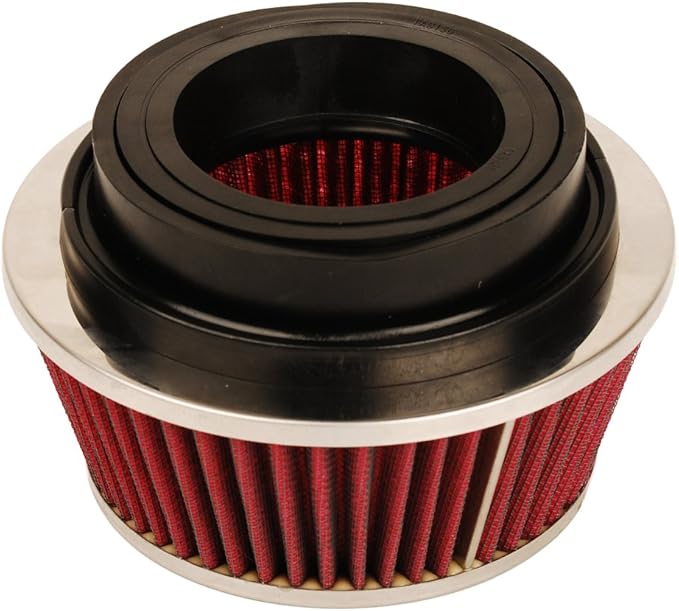 HIFROM 8161 Universal Clamp-On Air Filter Black Small Round Reverse Tapered fit 3 inch, 3 1/2 inch and 4 inch tubes