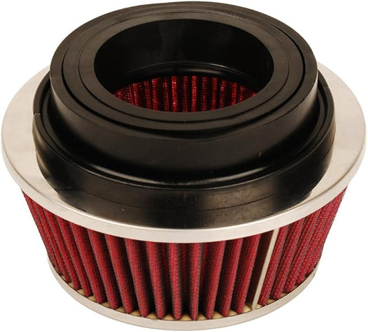 HIFROM 8161 Universal Clamp-On Air Filter Black Small Round Reverse Tapered fit 3 inch, 3 1/2 inch and 4 inch tubes