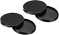 PATIKIL 43mm Lens Cap, 2 Pack Camera Lens Cap Cover Universal Front Metal Lens Filter Stacks Cap Protective Case for 43mm Camera Circular Polarizing Fader ND Filter, Black