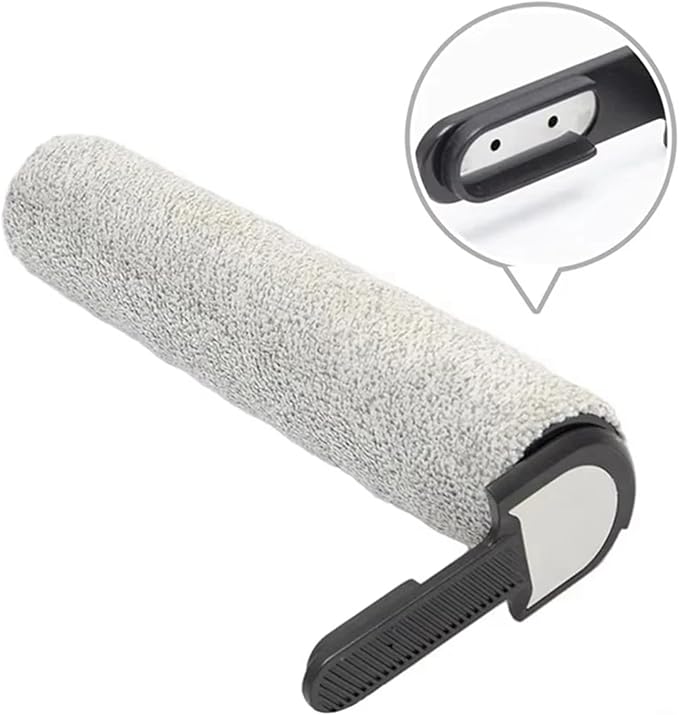 2PCS Main Roller Brush Compatible for Ultenic AC1 Elite Floor Scrubber Wet Dry Vacuum Cleaner Accessories