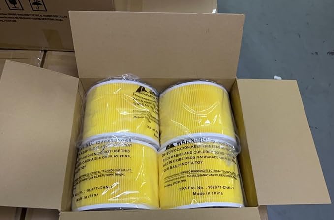 240 Replacement Filter 14 for Puro 240 Air Purifier,4 Pack,Yellow