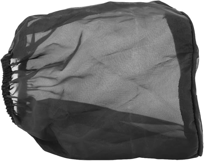 Filter Wrap Universal Air Filter Cover Dustproof for High Air Intake Filters Dust Cloth Black (small)