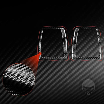 Carbon Fiber Interior Full Compatible with BMW X5 Air Conditioning Vents 4 pcs-1