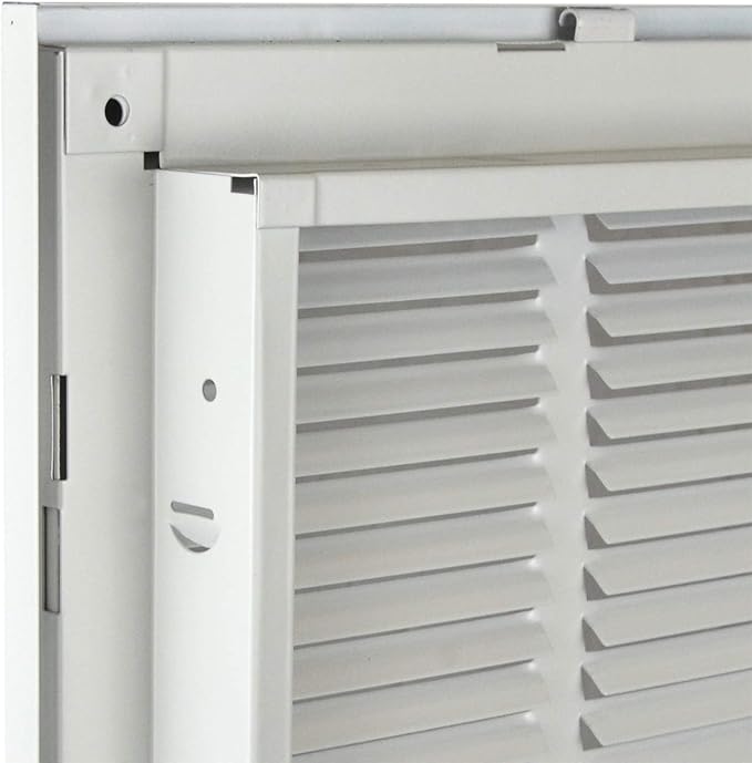 Venti Air 24" X 20" Steel Return Air Filter Grille - Removable Face/Door for 1 inch Filters - HVAC Duct Cover Grill (2-3 Business Day Delivery) [Outer Dimension: 26.5"W X 22.5" H]