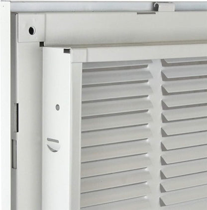 Venti Air 24" X 20" Steel Return Air Filter Grille - Removable Face/Door for 1 inch Filters - HVAC Duct Cover Grill (2-3 Business Day Delivery) [Outer Dimension: 26.5"W X 22.5" H]
