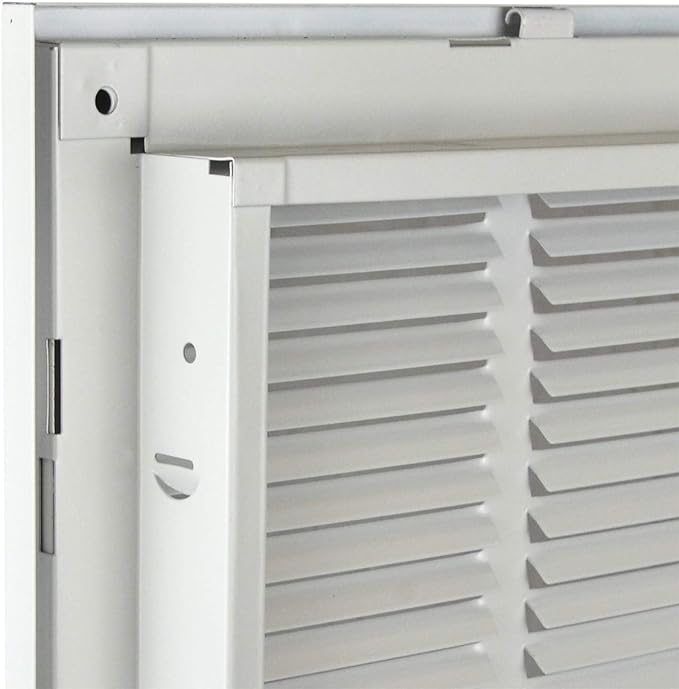 Venti Air 30" X 10" Steel Return Air Filter Grille - Removable Face/Door for 1 inch filters - HVAC Duct Cover Grill (2-3 Business Day Delivery) [Outer Dimension: 32.5"W X 12.5" H]