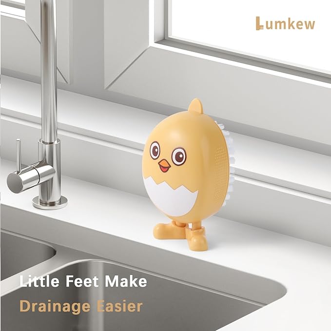 Egg Washer Cleaner for Fresh Eggs, Universal Egg Wash and Brush Scrubber for Cleaning Eggshell,Cute Chicken Coop Essentials, 1pcs