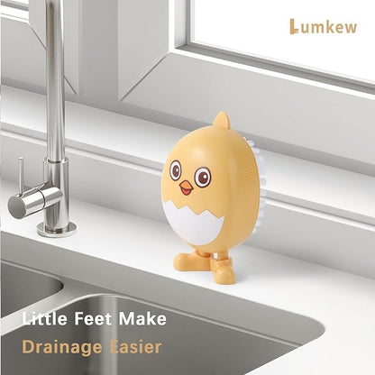 Egg Washer Cleaner for Fresh Eggs, Universal Egg Wash and Brush Scrubber for Cleaning Eggshell,Cute Chicken Coop Essentials, 1pcs