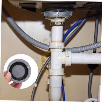 DOITOOL 12pcs Pp Drain Caps for Kitchen and Bathroom Sink Caps Inner Easy Installation Essential Household Accessory