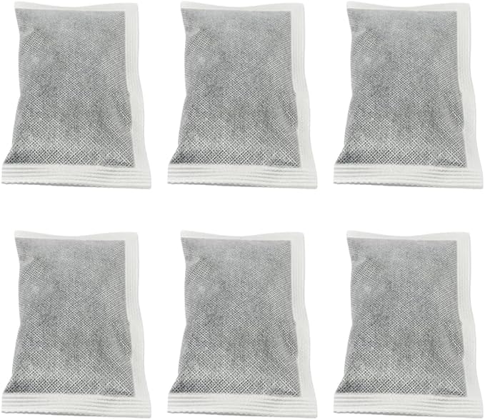 Green Piece® Activated Charcoal Air Filters for Odor Removal - Compatible with ITouchless Trash Cans - Not made or sold by iTouchless - Made and sold by Green Piece - Pack of 6