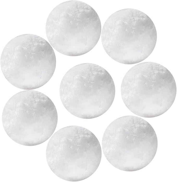 VEVOR Pool Filter Balls for Sand Filter, 4.6 lbs, Filter Balls Replace Pool Filter Sand, Reusable Polyester Fiber Filter Media Balls with Wash Bag, for Swimming Pool Above Ground Pool Aquarium Tank