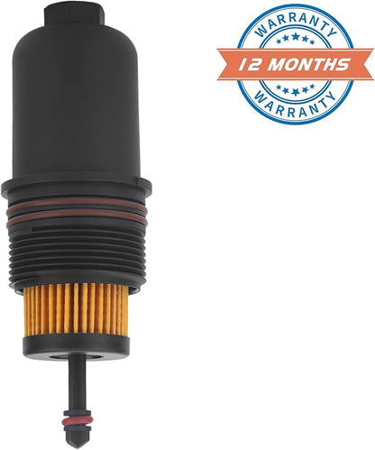 ZONFANT Oil Filter Cap Cover Compatible With Ford Lincoln Vehicle Fusion F150 Bronco Edge Explorer 2015-2021, Aviator Continental MKX MKZ 2016-2022, Replace#FT4Z6A832C FT4Z-6A832-C