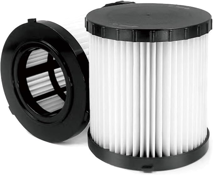 Suitable for DeWalt DCV580/DCV581H Vacuum Filter Replacement, Pack of 2