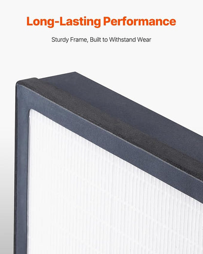 VEVOR HEPA Air Filter 16x19 inch, 3-Stage High-Efficiency Replacement Filter for Air Scrubbers & Purifiers, Compatible with BlueDri & VEVOR, Ideal for Water Damage Restoration, Air Purifiers