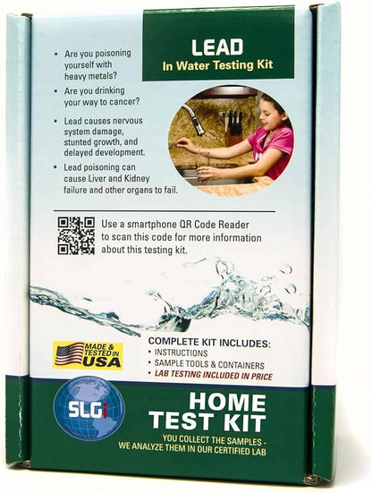Lead Test Kit in Water 1 PK (5 Bus. Day) Schneider Labs (EPA Approved Testing)