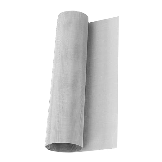 1 roll Stainless Steel Wire mesh 100 mesh,304 Wire mesh, Suitable for Vent, Cage, Garden, Window Screen, Filter Screen, etc (100Mesh 44X120CM)