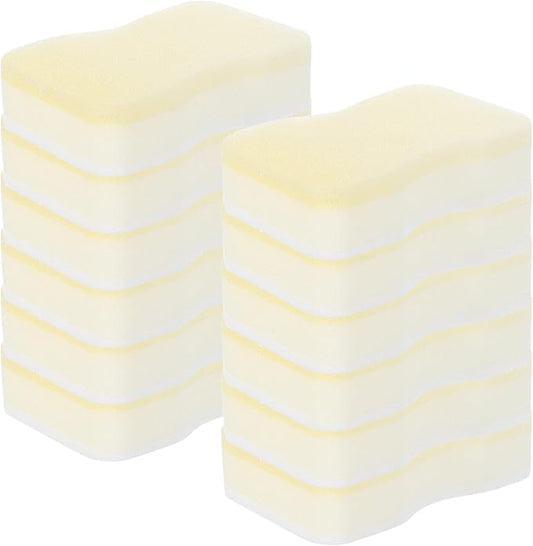 15Pcs Lampshade Cleaner Sponges Set, Reusable Dry Fabric Cleaning Puff for Dust, Soot, Pet Hair Removal, Multipurpose Household Cleaning Tool for Curtains and Crafts