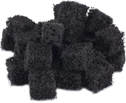 PENN-PLAX Carbon Infused Aquarium Filter Media Pad – Easy to Cut into Any Size Your Filter Requires – 10” x 18”
