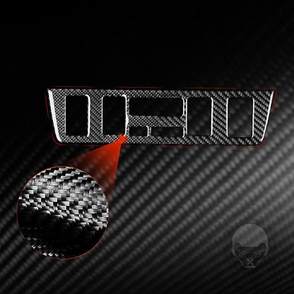 Carbon Fiber Interior Full Compatible with BMW X5 Air Conditioner Control Panel-1