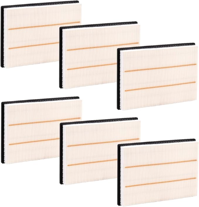 Doc's Diesel Engine Air Filter 6-Pack DPA3462-6 | Compatible with RAM 1500 3.0L EcoDiesel 2014+ | Replaces 68441763AA
