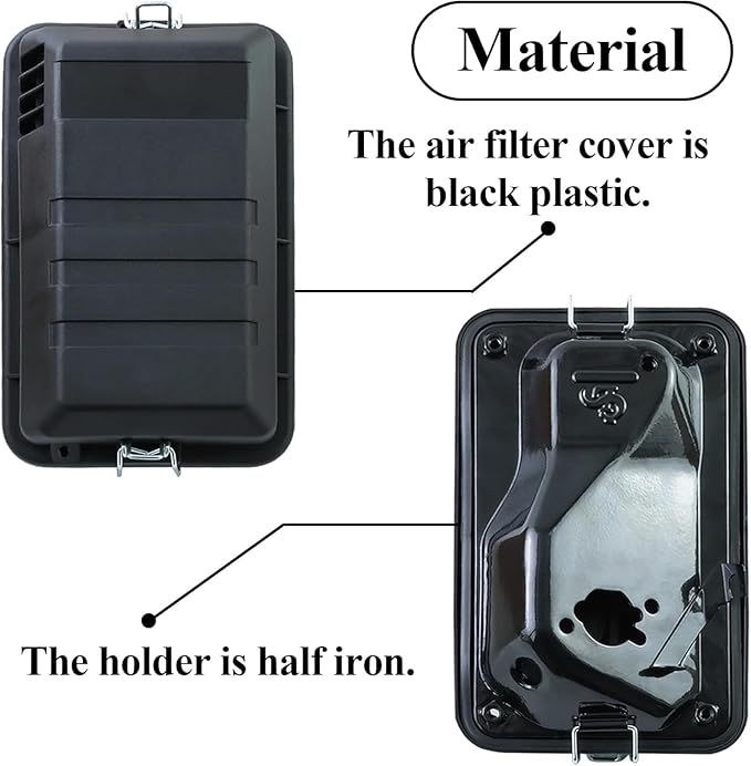 196cc 212cc Generator Air Filter Box/Air Housing Filter Assembly for 3000 3500 4000 4500 watt Compatible with Champion Predator Firman Generators Air Cleaner