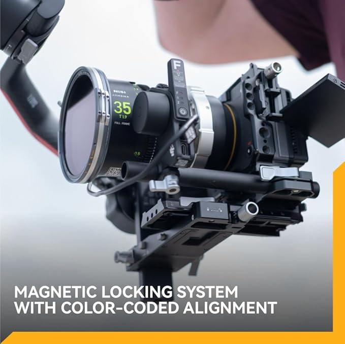 NiSi JetMag Pro 1-5 Stops True Color Variable ND 82MAG Magnetic Filter (JetMag Adaptor Required)
