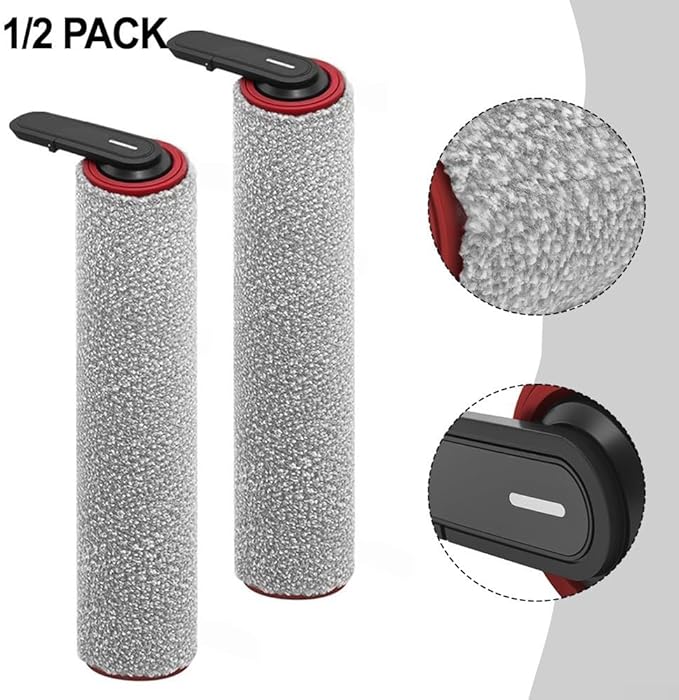 Replacement Roller Brush For Mova-M50 Ultra Wet & Dry Vacuum-Cleaner, Floor Scrubber Accessories for Mova M50 Ultra(1 PACK)