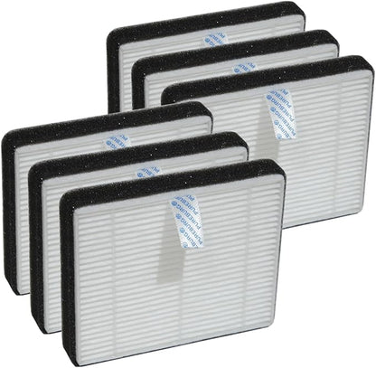 PUREBURG AP03 Replacement Filter Compatible with Conair Air Portable Air Purifier AP03, 6-Pack H13 True HEPA Air Clean Small Room