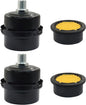 2 Pcs Air Compressor Silencer, 1/4" Thread Air Compressor Intake Filter 12.5mm Air Compressor Filter Noise Muffler