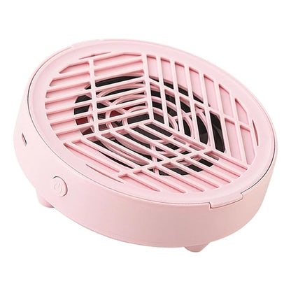Nail Dust-Collector Filter for Nail Techs, Rechargeable Nail-Dust-Collector Sheets, Low Noise & Ergonomic Handle Design, Powerful Nails-Fan Nails-Tech-Must Haves for Gel Polish, Salon & Home Use