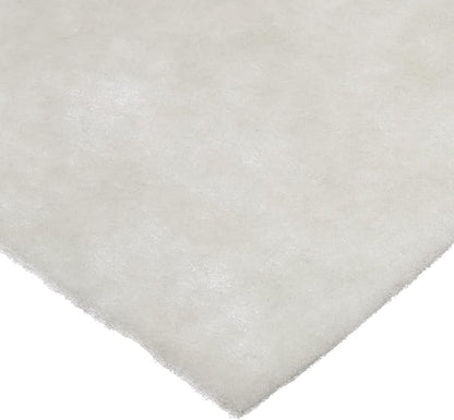 Penn-PLAX Poly Fiber Aquarium Filter Media Pad – Easy to Cut into Any Size Your Filter Requires – 30” x 18”