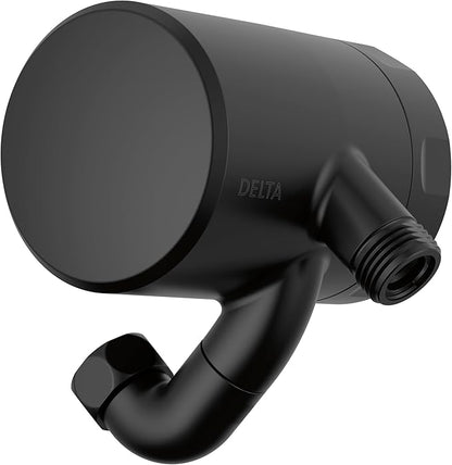 Delta Faucet Clarifi Premium Shower Filter Attachment with Filter, Hard Water Shower Filter, Shower Head Filter, Matte Black 5SF100-BL