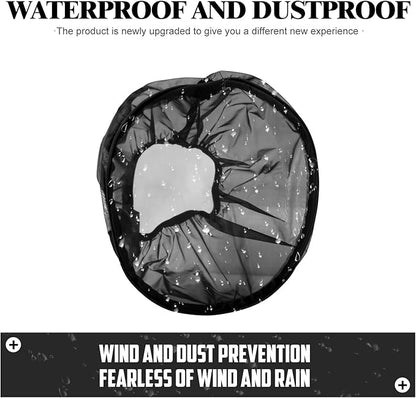 Waterproof Air Filter Rain Sock Motorcycle Dustproof Cold Air Intake Protective Cover Air Cleaner Filter Kit Fit for Harley Sportster XL Touring Road King Street Glide Dyna Softail