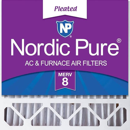 Nordic Pure 20x20x5 (Actual Size: 19 5/8 x 19 7/8 x 4 3/8) Honeywell/Lennox Replacement MERV 8 Air Filter 1 Pack