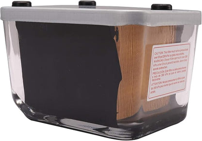 iFJF AR50041 Snap-on Fuel Filter Replacement for John Deere 20 30 40 50 55 Series Tractor with Transparent Bowl 40 Micron 820 930 1035 1120 1350 1520 2150 2355 2450 3150 Replace WK13001 (2Pcs)