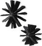 Garneck 2pcs Dryer Brush Chimney Cleaner Tool Pipe Cleaners Bulk Scrubber Brush for Air Duct Cleaning Home Cleaning Supplies