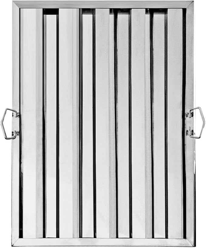 New Star Foodservice 533166 Stainless Steel Hood Filter 20" W x 25" H