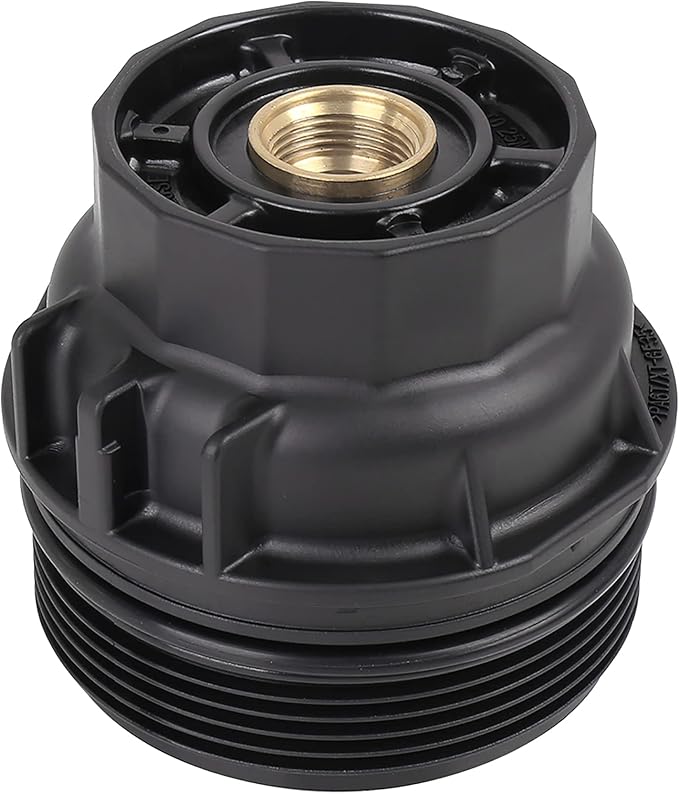 X AUTOHAUX Black Car Oil Engine Filter Housing Cap Cover Assembly 15620-36020 for Toyota Avalon Camry Highlander RAV4 for Lexus IS250 IS350 GS200t GS350 GS450h RX350