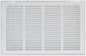 20"W x 12"H [Duct Opening Size] Steel Return Air Filter Grille - Removable Face/Door for 1 inch Filters -HVAC Vent Cover Grill - White [Outer Dimensions: 22 5/8"W X 14 5/8"H]