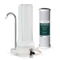 iSpring CKC1-PB 2.5" x 10" Countertop Water Filter, SGS-Tested, Reduces Lead, Chlorine, Odors. THMs, 7000 Gallons, Up to 12 Months, Easy Installation, White (1 Filter Included)