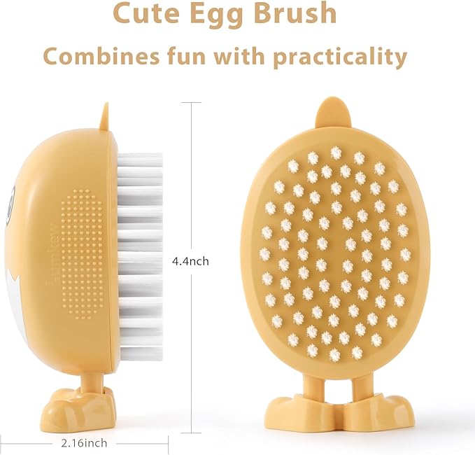 Egg Washer Cleaner for Fresh Eggs, Universal Egg Wash and Brush Scrubber for Cleaning Eggshell,Cute Chicken Coop Essentials, 1pcs