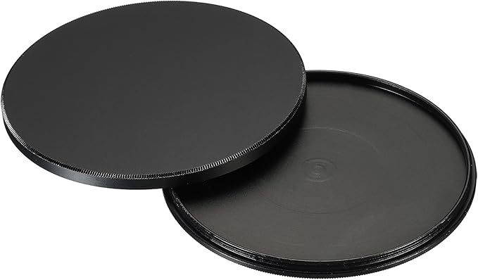PATIKIL 77mm Lens Cap, Camera Lens Cap Cover Universal Front Metal Lens Filter Stacks Cap Protective Case for 77mm Camera Circular Polarizing Fader ND Filter, Black