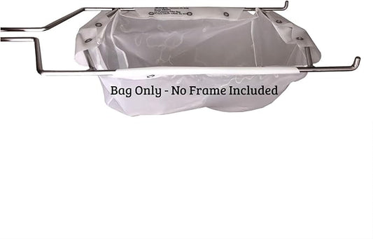 MirOil RB22FS Oil Polishing Filter Bag, Maintain Quality & Taste of Fried Foods, Reduce Contaminants, Extends Life of Hot & Cold Cooking Oil for Diner, Restaurant & Food Service(Bag Only) - Part 12748