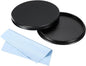 PATIKIL 46mm Lens Cap, Camera Lens Cap Cover Universal Lens Filter Stack Cap Front Metal Protective Case Cover with Cleaning Cloth for Photography Camera Filter