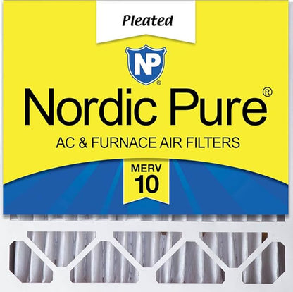 Nordic Pure 20x20x5 (Actual Size: 19 5/8 x 19 7/8 x 4 3/8) Honeywell/Lennox Replacement MERV 10 Air Filter 1 Pack