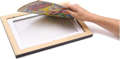 Creative Picture Frames [11x14bk-w] Black Theatre Frame with White Matting, Holds 5.5x8.5-inch Media Plus Ticket Including Installed Wall Hanger (Theatre Bill Not Included)