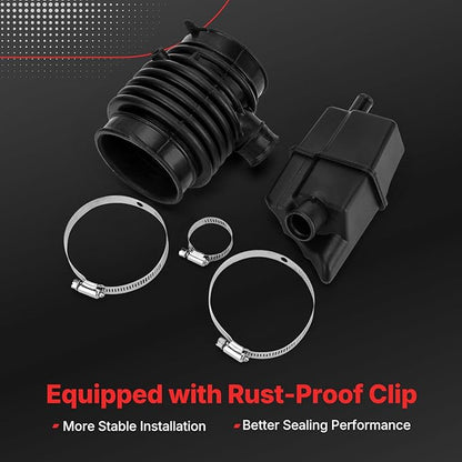 16576-1AA1A Air Cleaner Intake Hose Tube Intake Boot for 2009-2014 Nissan Murano 2011-2017 Nissan Quest Replace# 696-039 16576-1AA0A