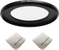 72mm Lens to 49mm Camera Lens Adapter 72mm to 49mm Step Down Ring Adapter Ring for All Brands of UV ND CPL, with Premium Lens Wiping Cloth 2 Pack (72mm-49mm)